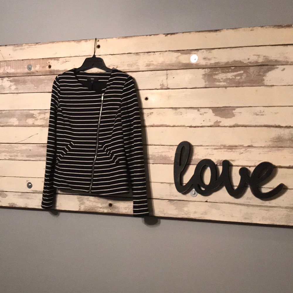 COTTON LINED JACKET WITH ZIPPER